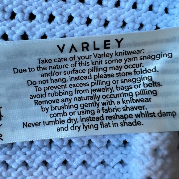 Varley Leilani V-Neck button front Cardigan Tank Club Collection - Picture 15 of 15